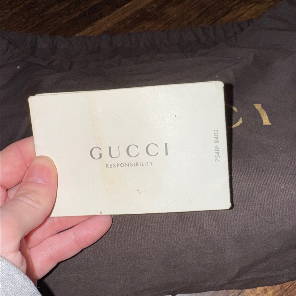 Authentic Gucci Red Leather Emily Bag - Picture 11 of 11